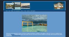 Desktop Screenshot of portlibertehoa.com